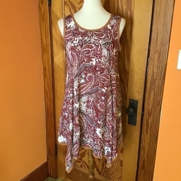 Paisley Anthropologie Entro Beachy midi dress - Picture 9 of 10